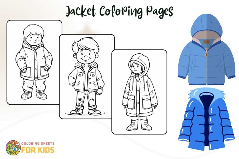 Jacket Coloring Pages