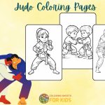 Judo Coloring Pages