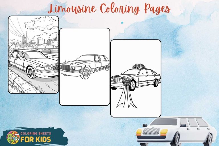 Limousine Coloring Pages