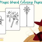 Magic Wand Coloring Pages