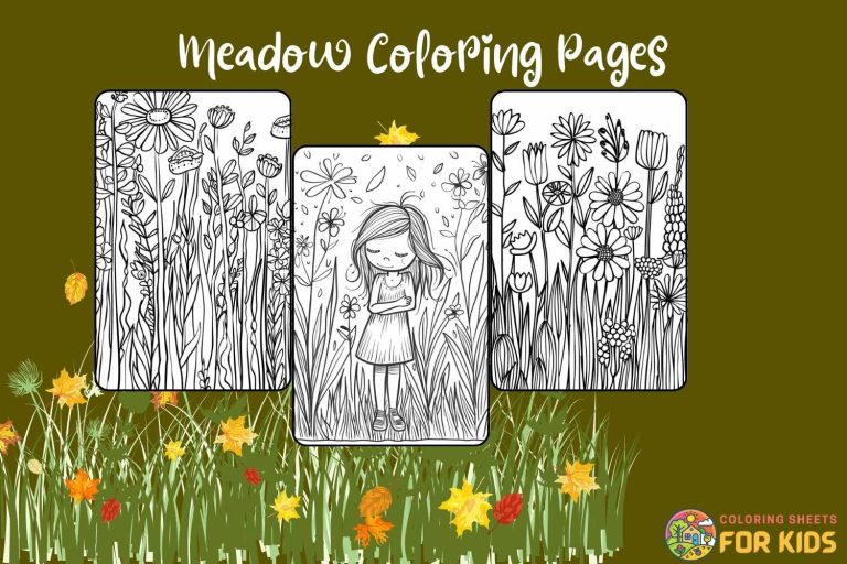 Meadow Coloring Pages