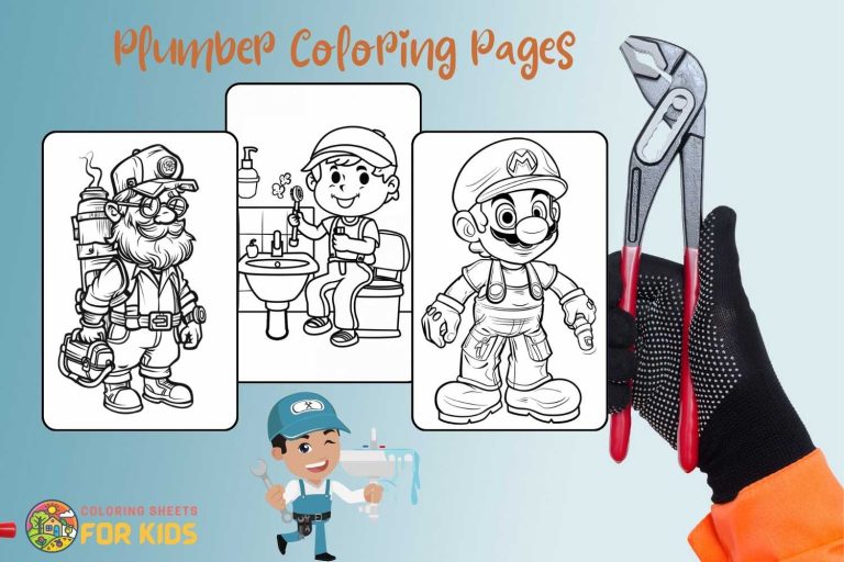 Plumber Coloring Pages