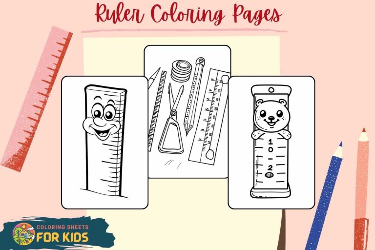 Ruler Coloring Pages