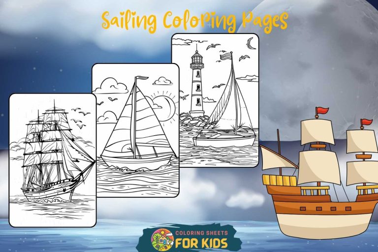 Sailing Coloring Pages