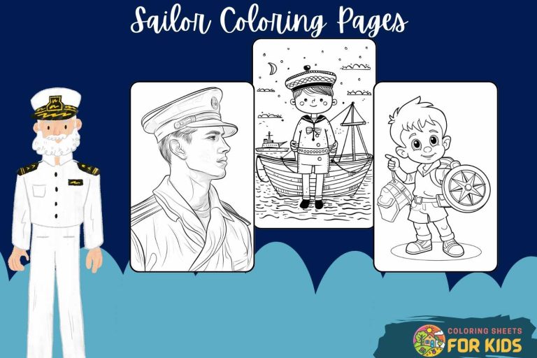 Sailor Coloring Pages
