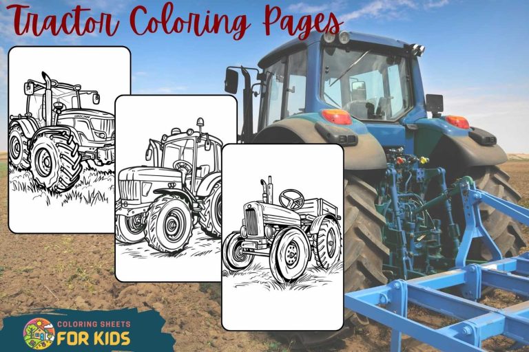 Tractor Coloring Pages